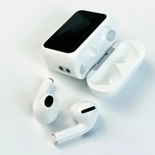 Newest A11 Pro tws earphones sport game earbuds with a touch screen Enc